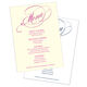 Romantic Script Menu Cards Image 1 of 18